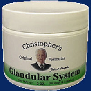 Dr. Christophers Formulas, Ointment Glandular System, 2 oz