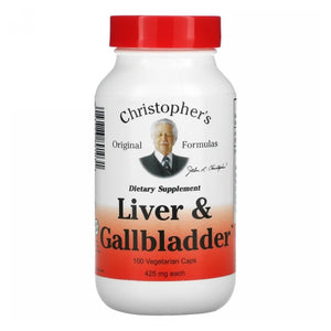 Dr. Christophers Formulas, Liver And Gall Bladder, 425 Mg, 100 Vegicaps