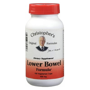 Dr. Christophers Formulas, Original Formulas Lower Bowel Formula, 100 Vegicaps
