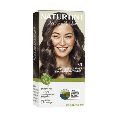 Naturtint, Permanent Hair Color 5N Light Chestnut Brown, 5.07 Oz