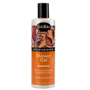 Shikai, Moisturizing Shower Gel, Sandalwood Amber 12 OZ