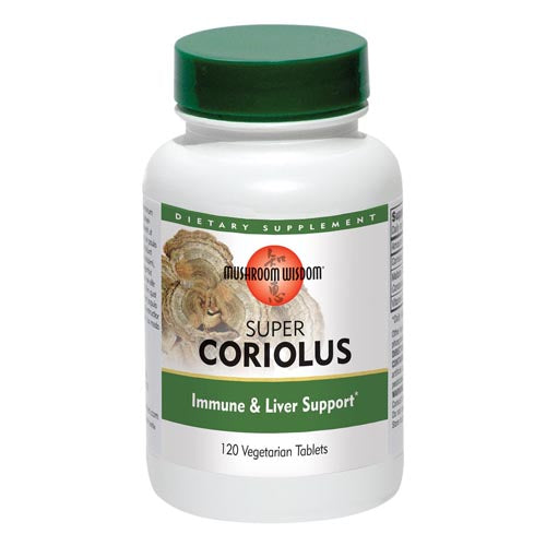 Maitake Mushroom Wisdom, Super Coriolus, 120 Veg Tabs