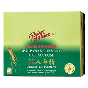 Prince Of Peace, Red Panax Ginseng Extractum Ultra Strength, 30 Bottles