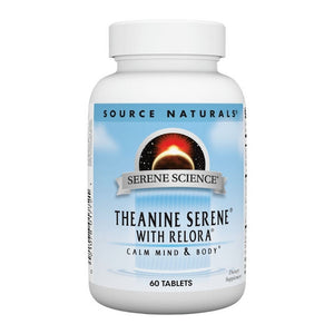Source Naturals, Theanine Serine, W/relora 60 Tabs