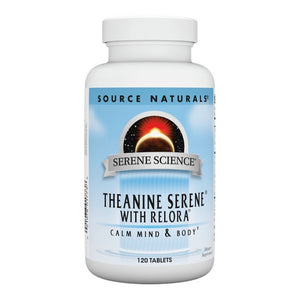 Source Naturals, Theanine Serine, W/relora 120 Tabs