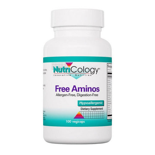 Nutricology/ Allergy Research Group, Free Aminos, 100 Caps