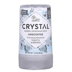 Crystal, Mineral Deodorant Stick Unscented, 1.5 Oz