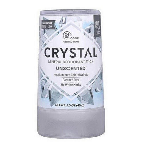Crystal, Mineral Deodorant Stick Unscented, 1.5 Oz