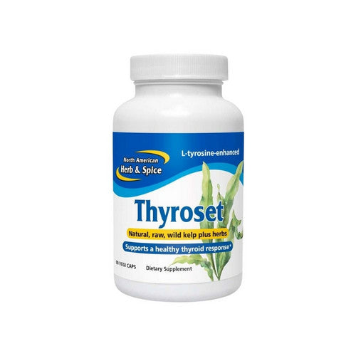 North American Herb & Spice, Thyroset, Caps 90