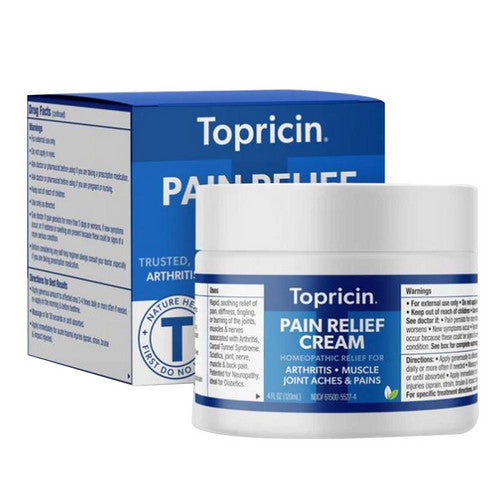 Topricin, Topricin  Cream, Jar, 4 oz