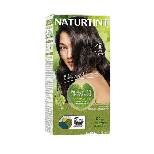 Naturtint, Permanent Hair Color 3N Dark Chestnut Brown, 5.07 Oz