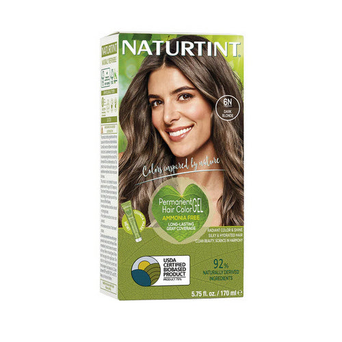 Naturtint, Permanent Hair Color 6N Dark Blonde, 5.07 Oz