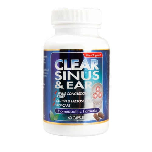Clear Products, Clear Sinus And Ear, Caps 60