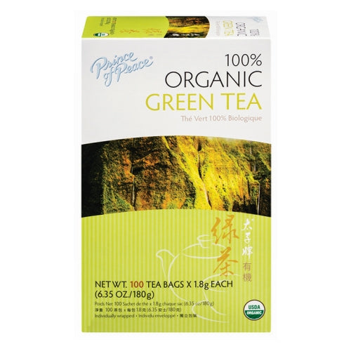 Prince Of Peace, Organic Green Tea, 100bg