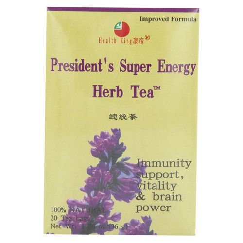 Health King, President's Super Energy Tea, 20bg