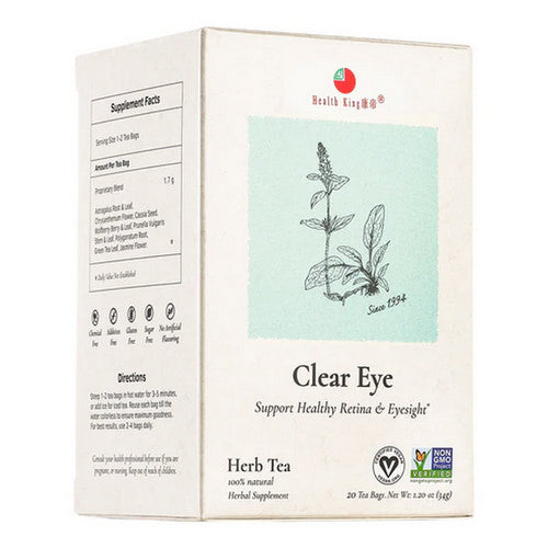 Health King, Clear Eye Herb Tea, 20 Bags