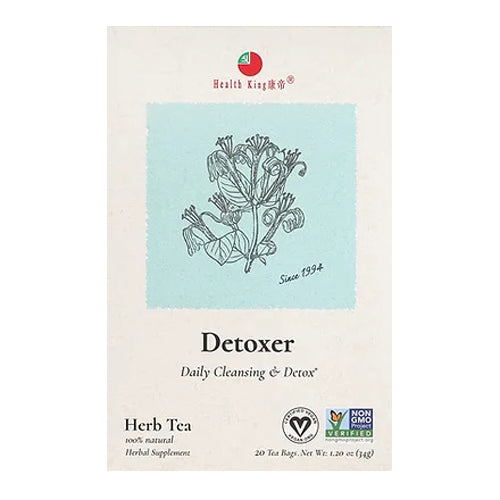 Health King, Detoxer Herb Tea, 20 Bags