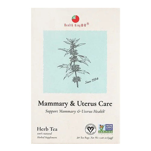 Health King, Mammary & Uterus Care Tea, 20 Bags
