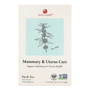 Health King, Mammary & Uterus Care Tea, 20 Bags