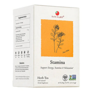 Health King, Stamina Herb Tea, 20 Bags