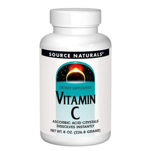 Source Naturals, Ascorbic Acid Crystals, 8 Oz