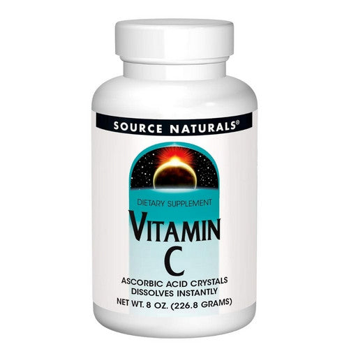 Source Naturals, Ascorbic Acid Crystals, 8 Oz