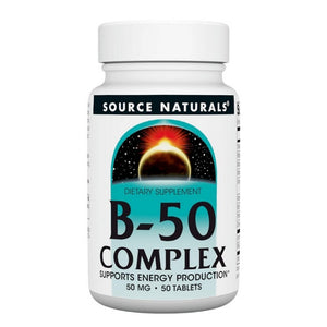 Source Naturals, B-50 Complex, 50 mg, 50 Tabs