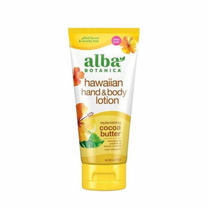 Alba Botanica, Hawaiian Hand And Body Lotion Cocoa Butter, 6 Oz