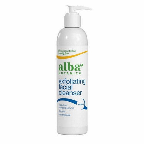 Alba Botanica, Exfoliating Facial Cleanser, 8 Oz