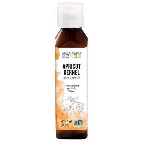 Aura Cacia, Natural Skin Care Oil Apricot Kerne, 4 Oz