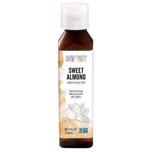 Aura Cacia, Skin Care Oil Sweet Almond, 4 Oz