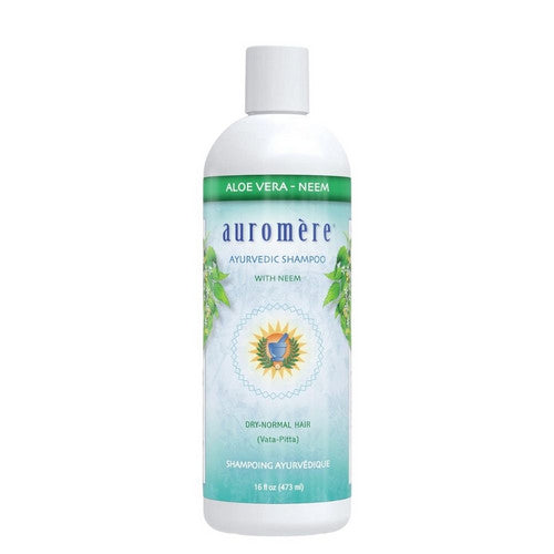 Auromere, Ayurvedic Shampoo Aloe Vera Neem, 16 Oz
