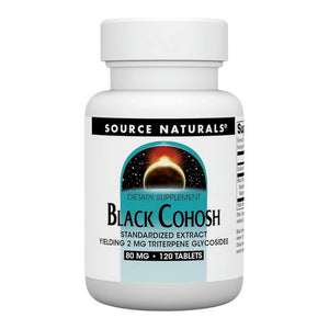 Source Naturals, Black Cohosh, Extract 120 Tabs