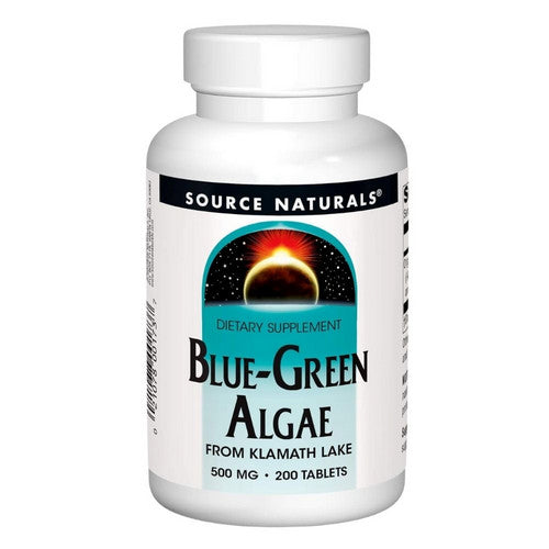 Source Naturals, Blue-Green Algae, 500 MG, 200 Tabs