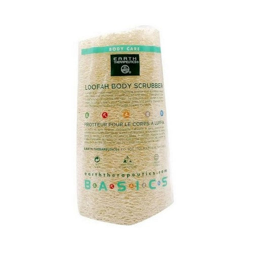 Earth Therapeutics, Super Loofah Exfoliating Cloth, 1 Count (5 Inches)
