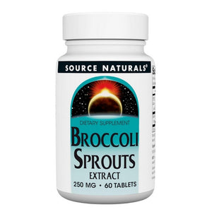 Source Naturals, Broccoli Sprouts Extract, 250 Mg, 60 Tabs