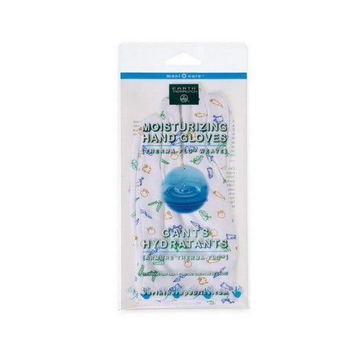 Earth Therapeutics, Moisturizing Hand Gloves With Garden Prints, 1 Pair