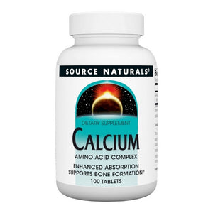 Source Naturals, Calcium, 200 mg, 100 Tabs