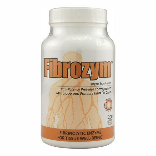 Naturally Vitamins, Fibrozym Systemic Protease, 200 Tabs