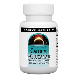 Source Naturals, Calcium D-Glucarate, 500 mg, 30 Tabs