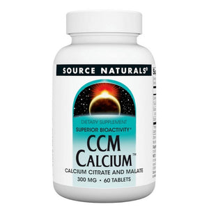 Source Naturals, CCM Calcium, 300 Mg, 60 Tabs