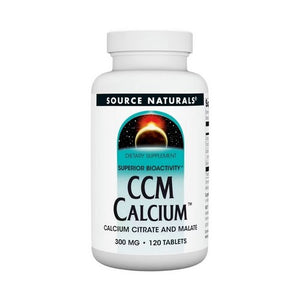 Source Naturals, CCM Calcium, 300 Mg, 120 Tabs