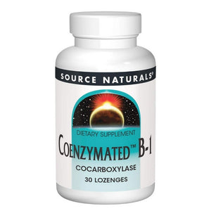 Source Naturals, Coenzymated B-1 Sublingual, 25 MG, 30 Tabs
