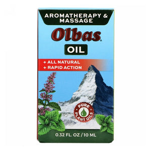 Olbas, Aromatherapy And Massage Oil, 0.32 Oz