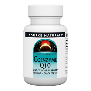 Source Naturals, Coenzyme Q10, 100 mg, 30 Caps