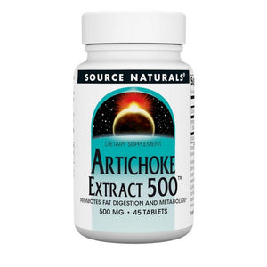 Source Naturals, Artichoke Extract, 500 mg, 45 Tabs