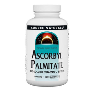 Source Naturals, Ascorbyl Palmitate, 500 mg, 180 Caps