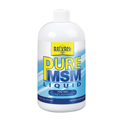 Natural Balance (Formerly known as Trimedica), MSM Liquid, LIQUID, 16 OZ