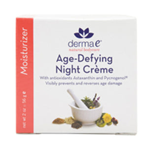 Derma e, Astazanthin & Pycnogenol Night Creme, Age Defying Moisturizer, 2 oz
