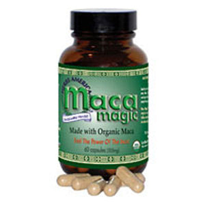 Maca Magic, Organic Maca Magic, 60 Caps